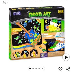 Neon Art Kit for Kids